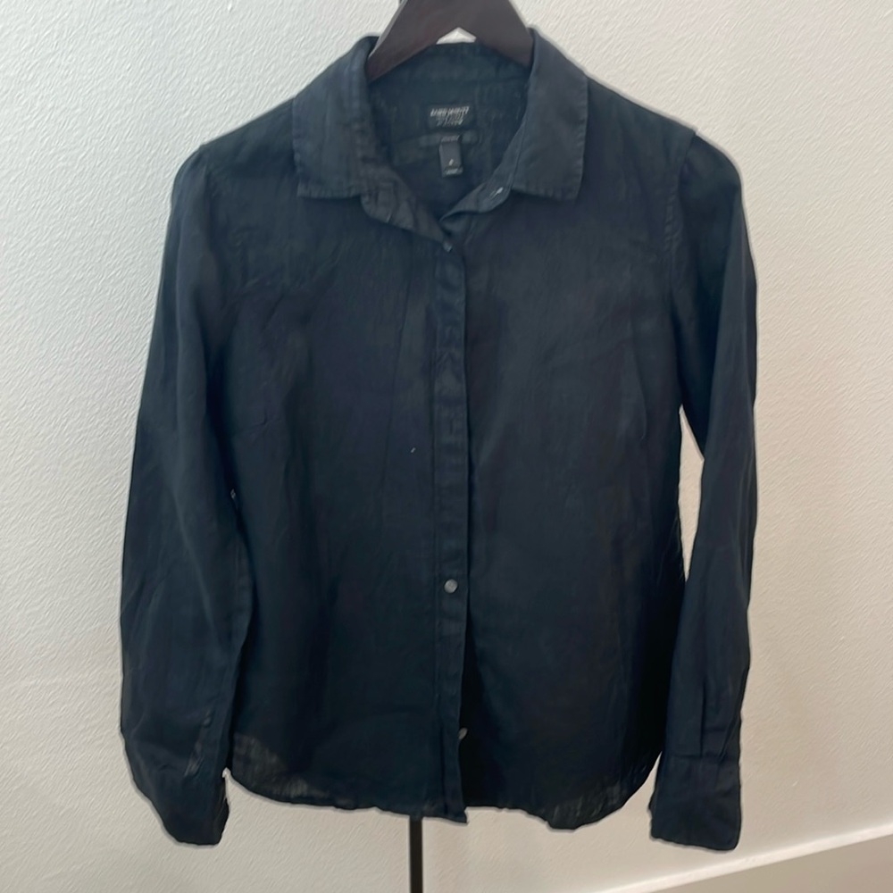 Jcrew Baird McNutt Irish linen shirt women